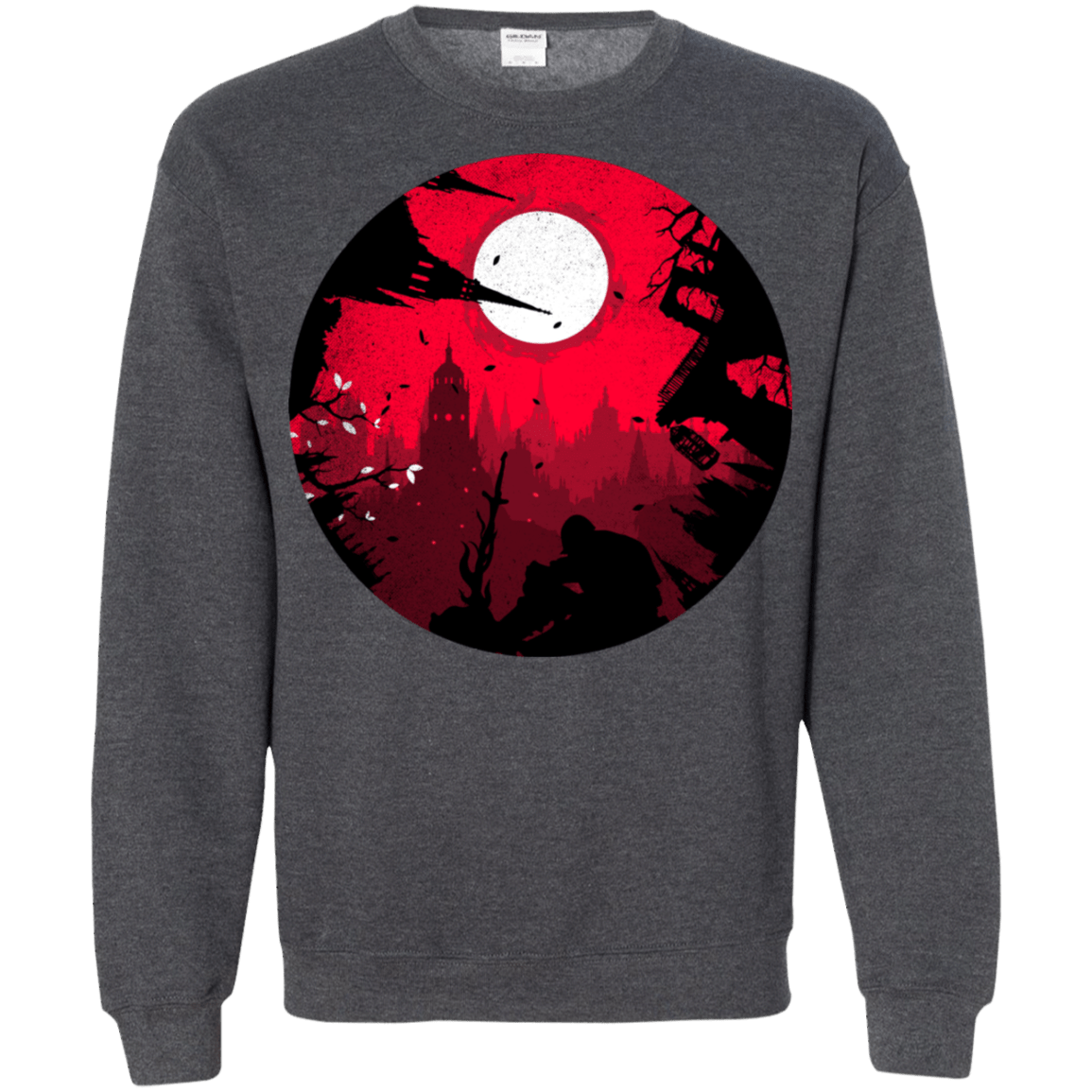 Sweatshirts Dark Heather / S Embrace the Darkness Crewneck Sweatshirt