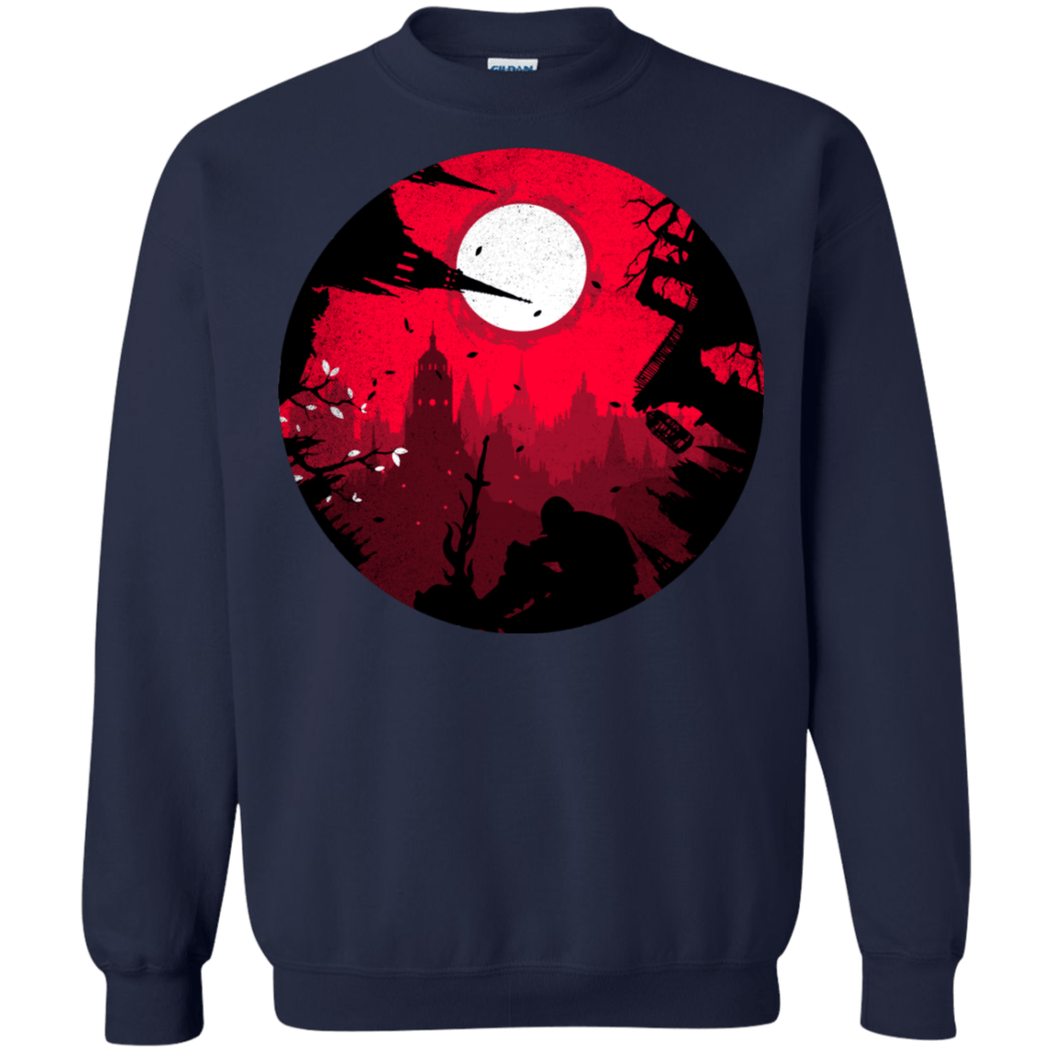 Sweatshirts Navy / S Embrace the Darkness Crewneck Sweatshirt