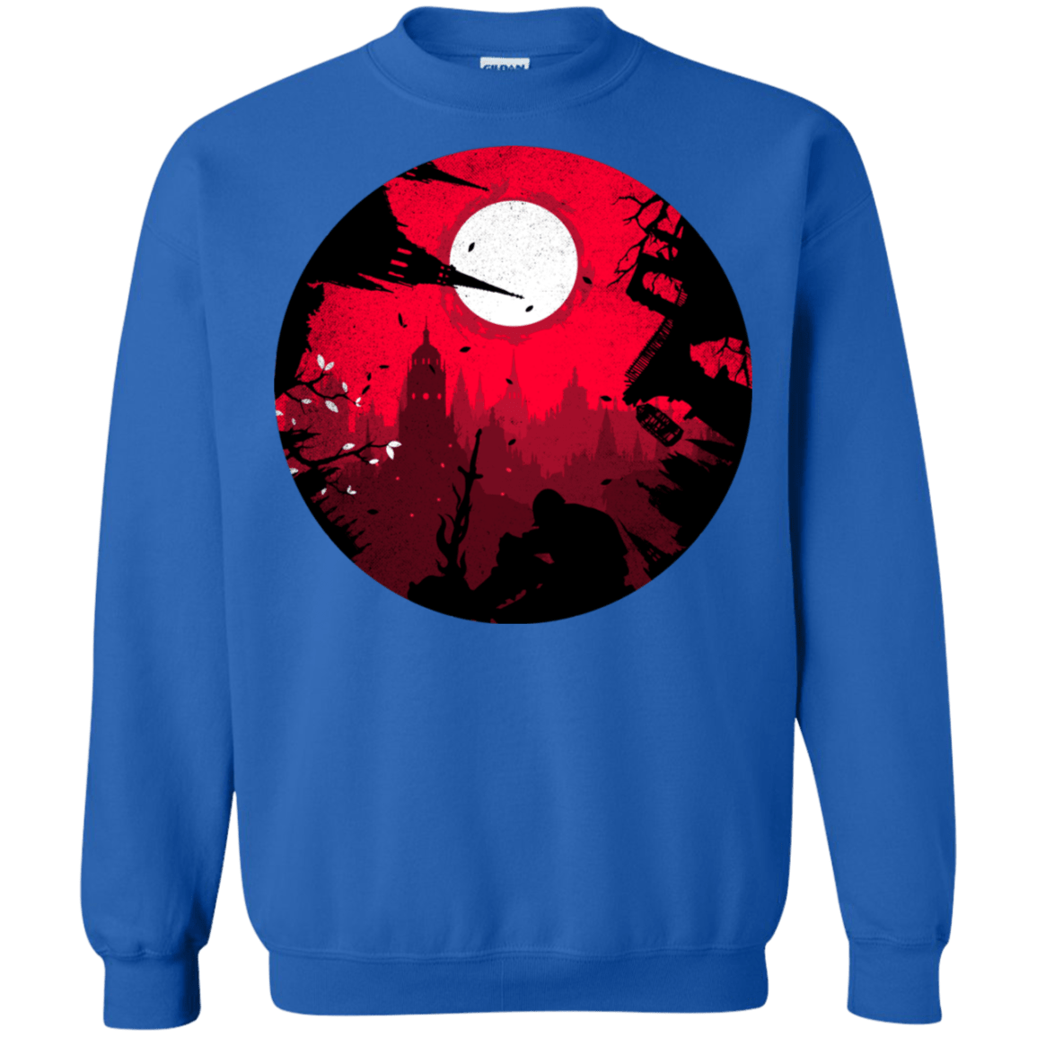 Sweatshirts Royal / S Embrace the Darkness Crewneck Sweatshirt