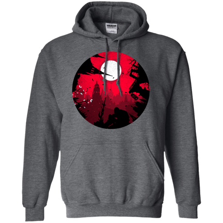 Sweatshirts Dark Heather / S Embrace the Darkness Pullover Hoodie
