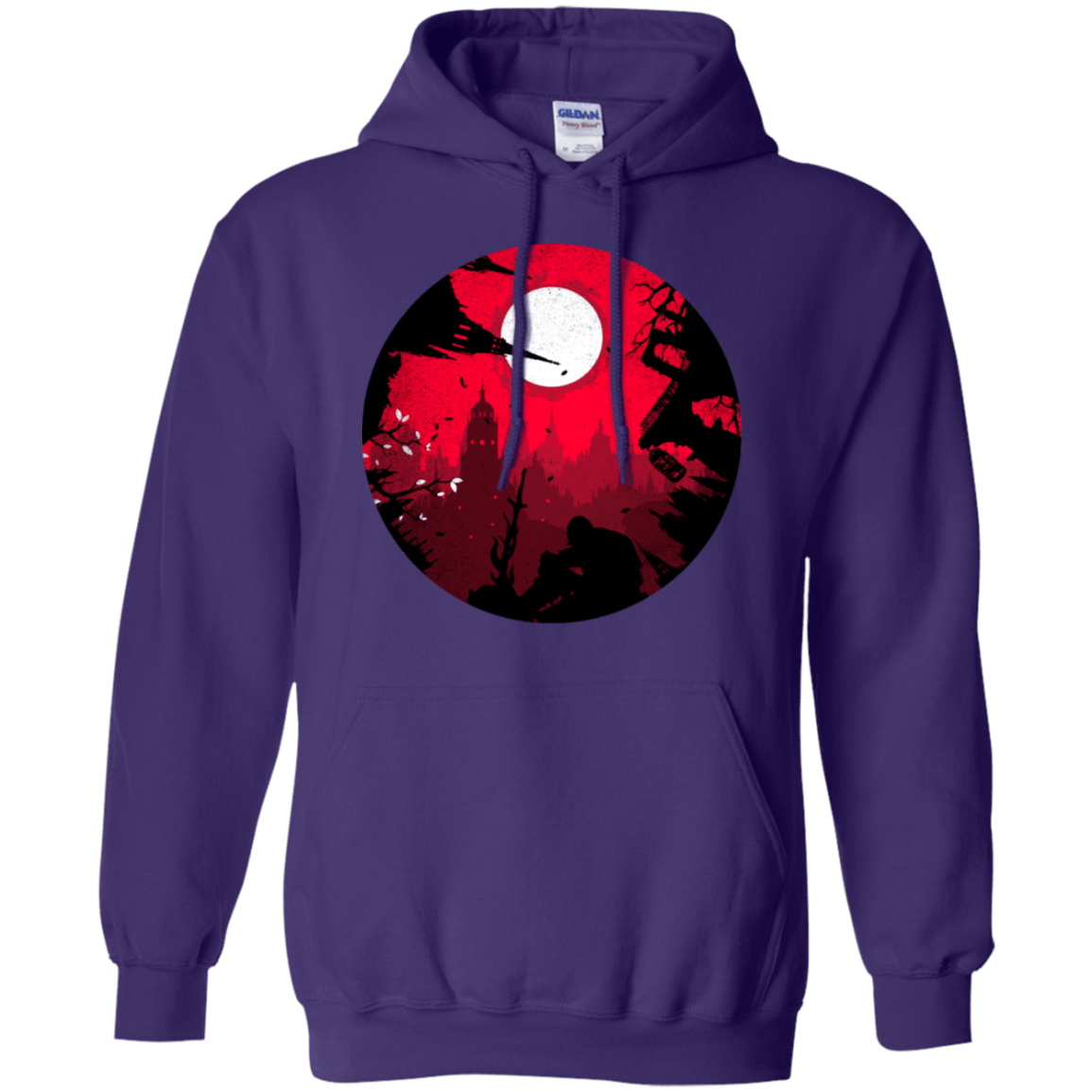 Sweatshirts Purple / S Embrace the Darkness Pullover Hoodie