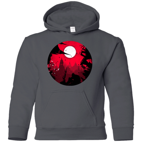Sweatshirts Charcoal / YS Embrace the Darkness Youth Hoodie