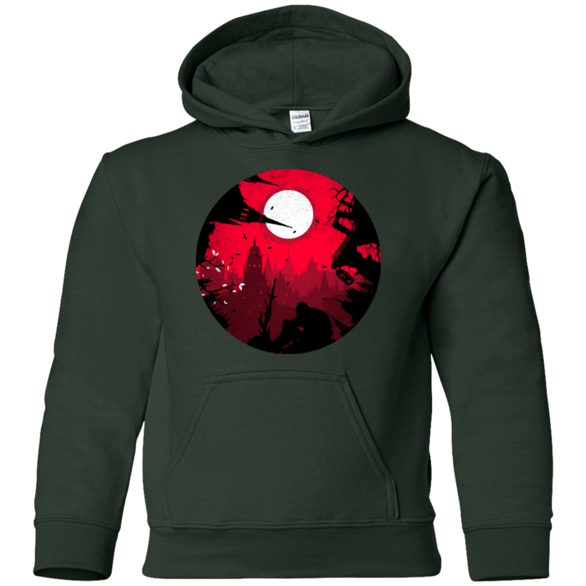 Sweatshirts Forest Green / YS Embrace the Darkness Youth Hoodie