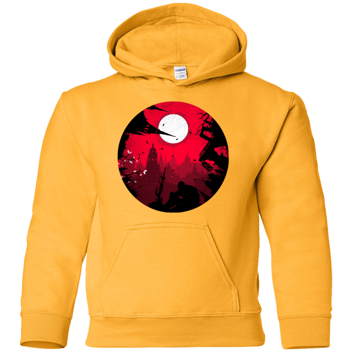 Sweatshirts Gold / YS Embrace the Darkness Youth Hoodie