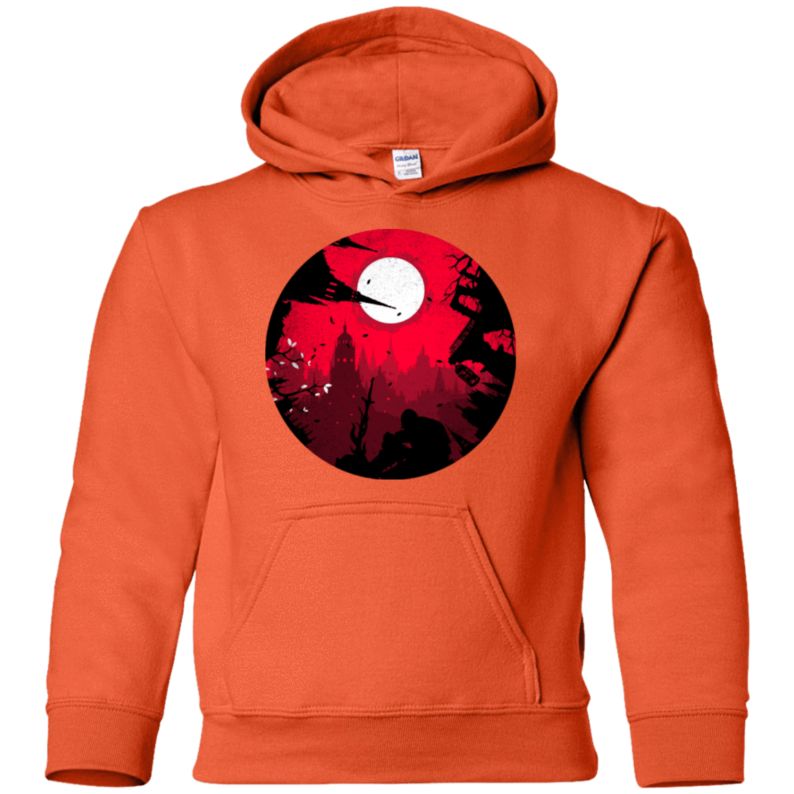 Sweatshirts Orange / YS Embrace the Darkness Youth Hoodie