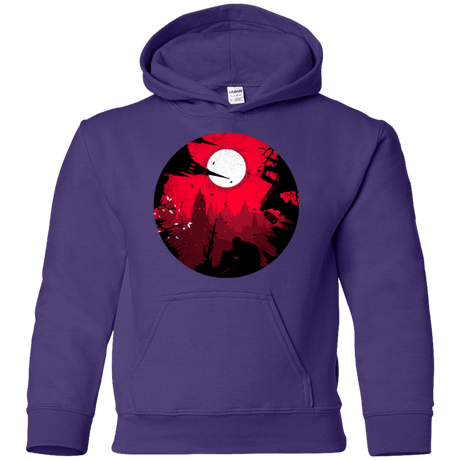 Sweatshirts Purple / YS Embrace the Darkness Youth Hoodie