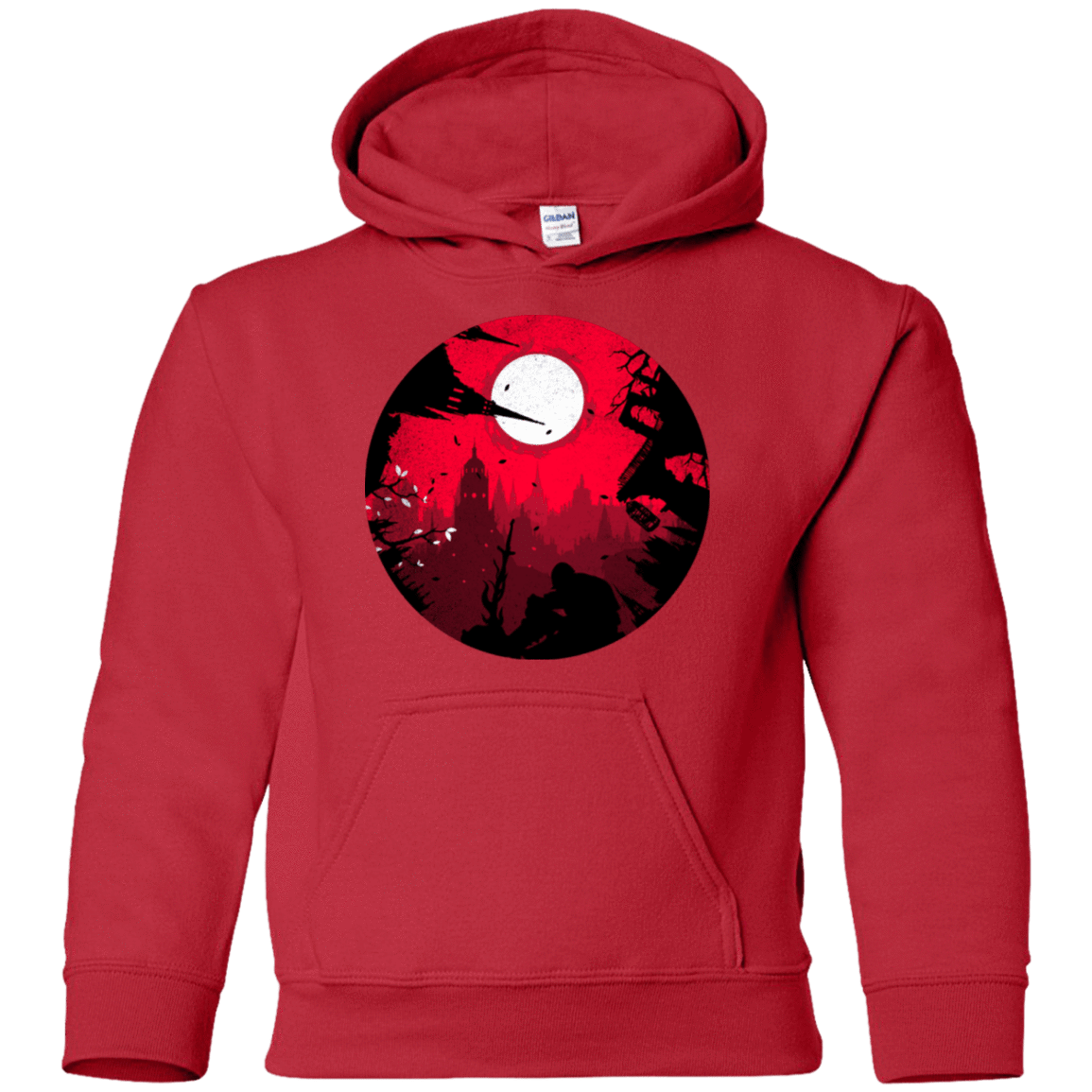 Sweatshirts Red / YS Embrace the Darkness Youth Hoodie