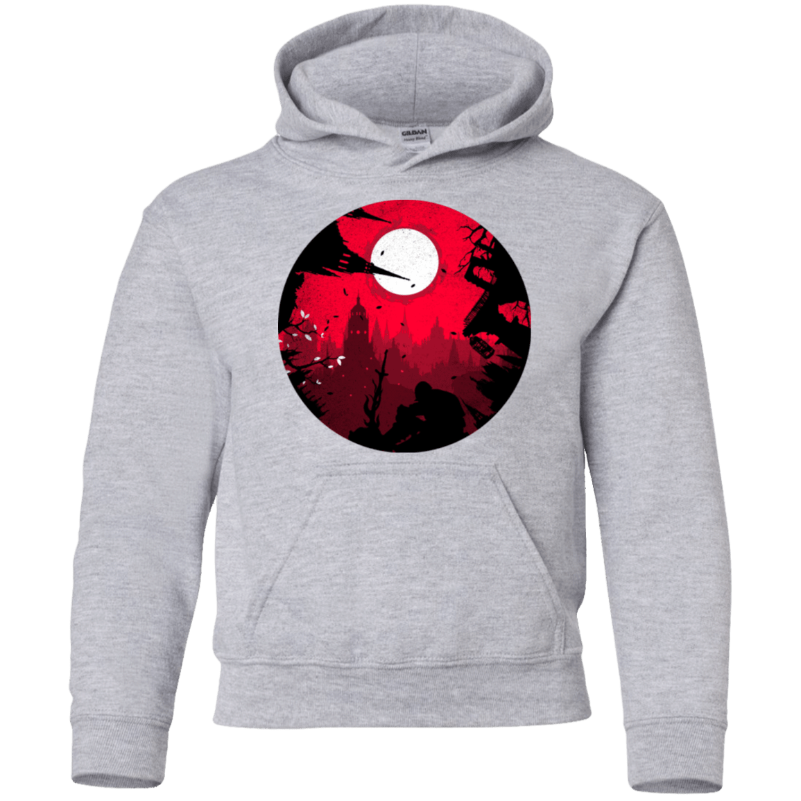 Sweatshirts Sport Grey / YS Embrace the Darkness Youth Hoodie