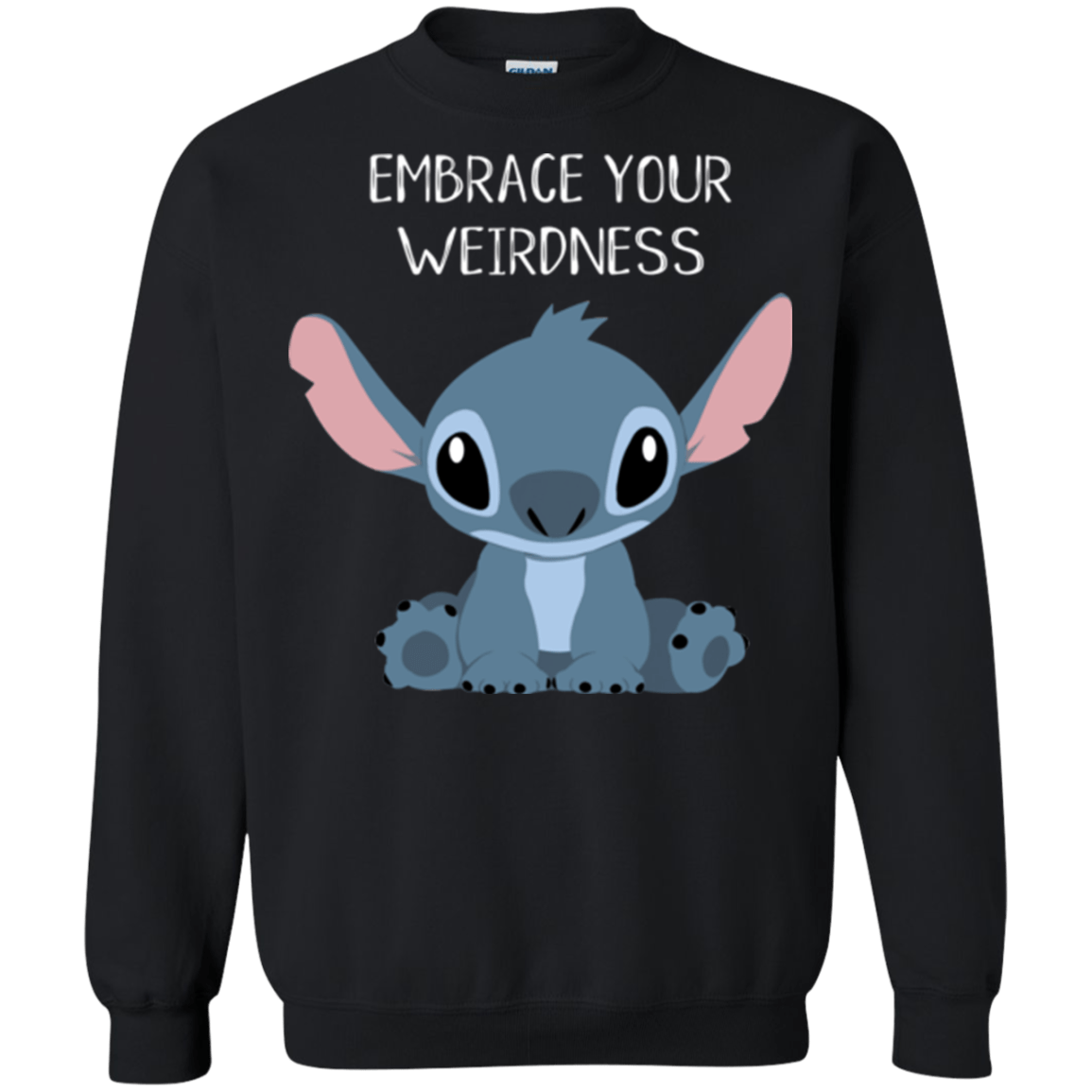 Sweatshirts Black / S Embrace your weirdness Crewneck Sweatshirt
