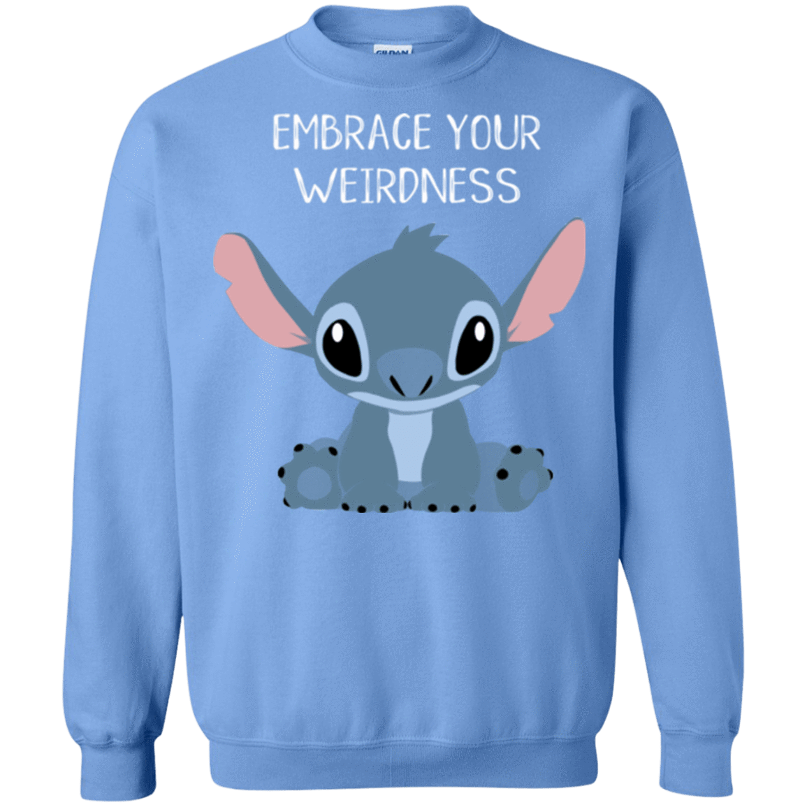 Sweatshirts Carolina Blue / S Embrace your weirdness Crewneck Sweatshirt