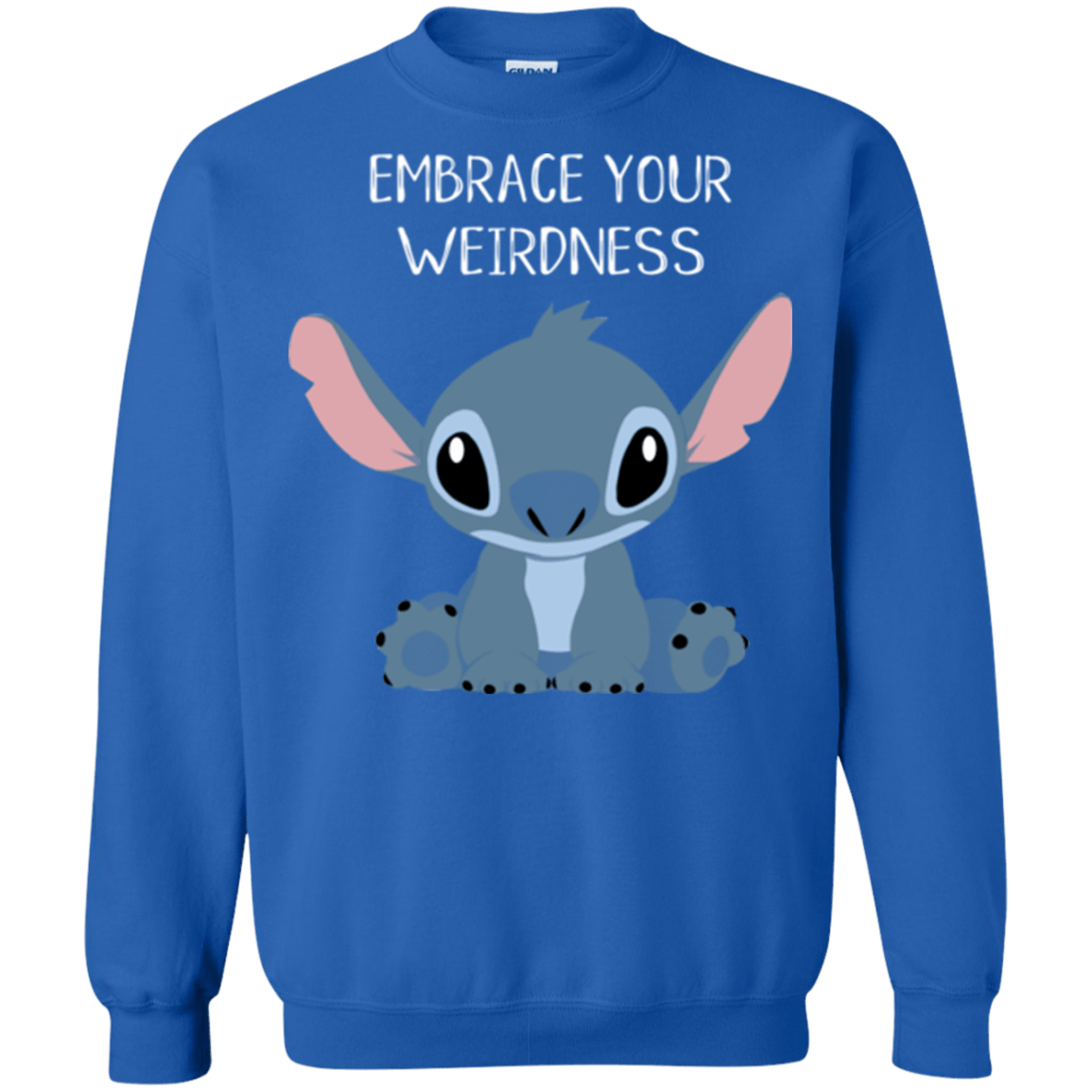 Sweatshirts Royal / S Embrace your weirdness Crewneck Sweatshirt