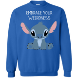 Sweatshirts Royal / S Embrace your weirdness Crewneck Sweatshirt