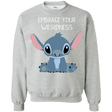 Sweatshirts Sport Grey / S Embrace your weirdness Crewneck Sweatshirt