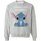 Sweatshirts Sport Grey / S Embrace your weirdness Crewneck Sweatshirt