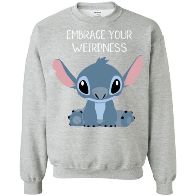 Sweatshirts Sport Grey / S Embrace your weirdness Crewneck Sweatshirt