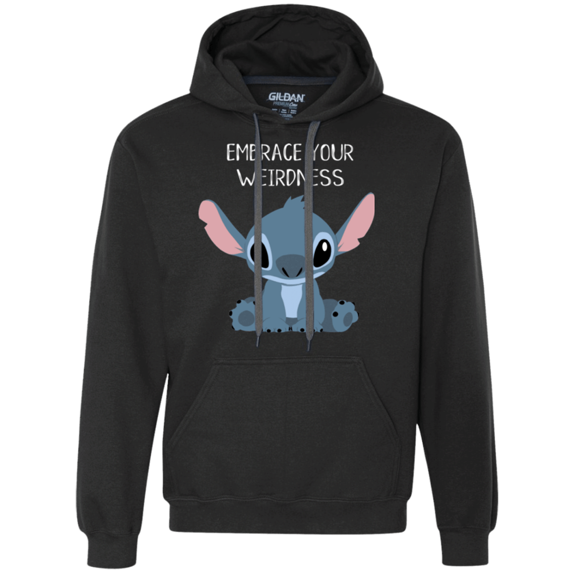 Sweatshirts Black / S Embrace your weirdness Premium Fleece Hoodie