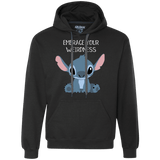 Sweatshirts Black / S Embrace your weirdness Premium Fleece Hoodie