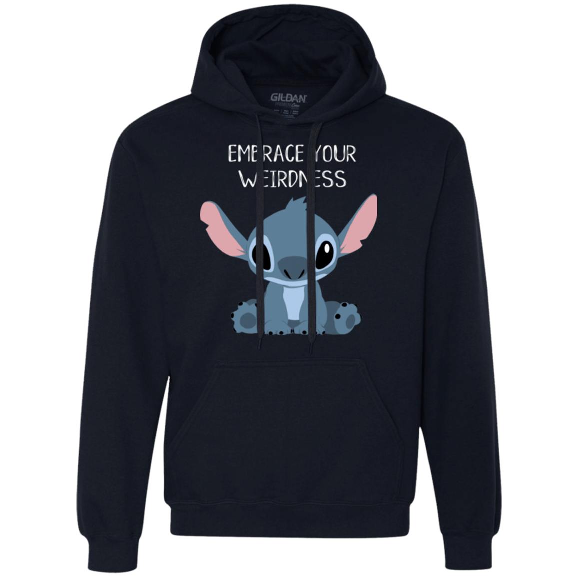 Sweatshirts Navy / S Embrace your weirdness Premium Fleece Hoodie