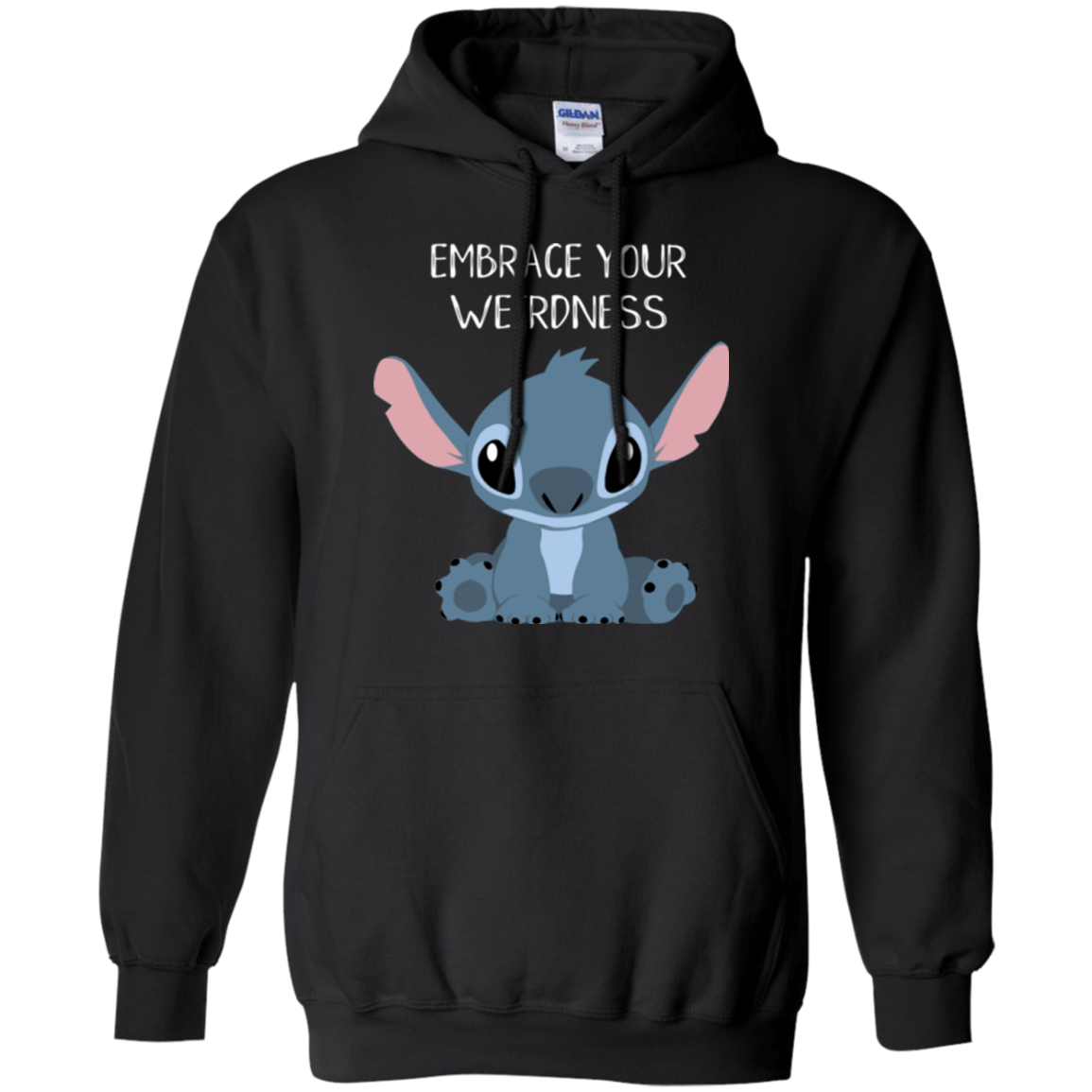 Sweatshirts Black / S Embrace your weirdness Pullover Hoodie