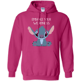 Sweatshirts Heliconia / S Embrace your weirdness Pullover Hoodie