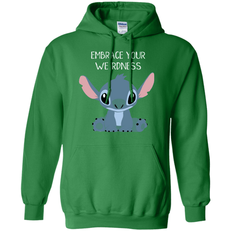 Sweatshirts Irish Green / S Embrace your weirdness Pullover Hoodie