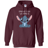Sweatshirts Maroon / S Embrace your weirdness Pullover Hoodie