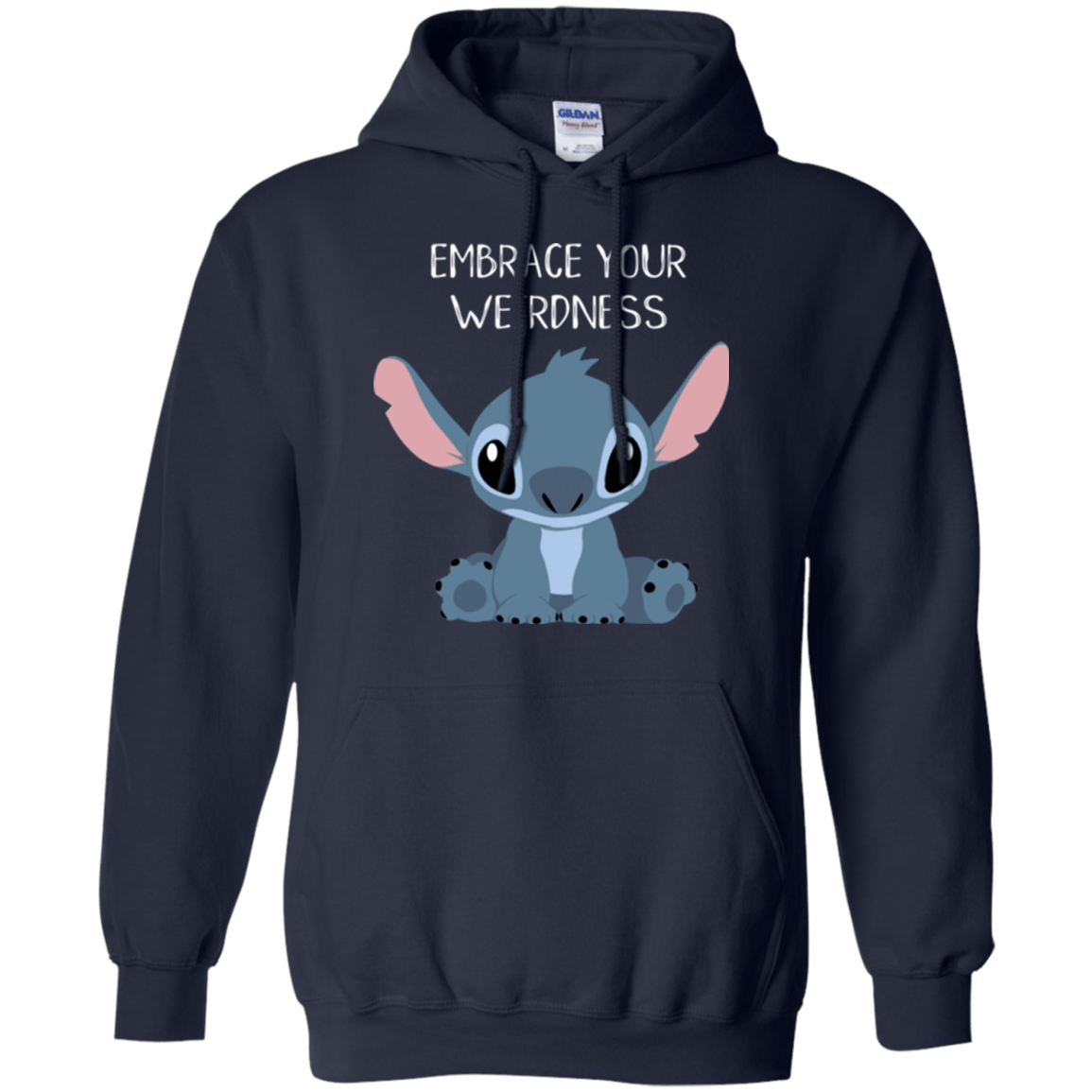 Sweatshirts Navy / S Embrace your weirdness Pullover Hoodie