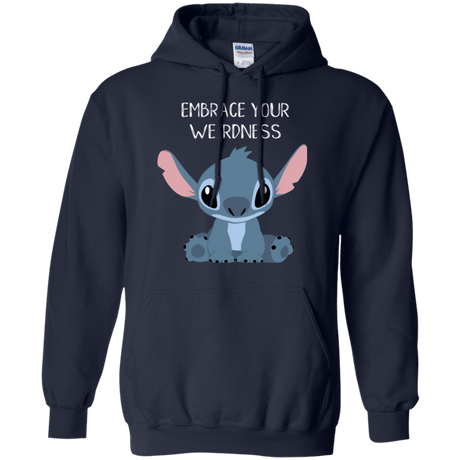 Sweatshirts Navy / S Embrace your weirdness Pullover Hoodie