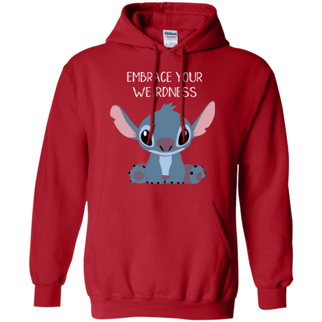Sweatshirts Red / S Embrace your weirdness Pullover Hoodie