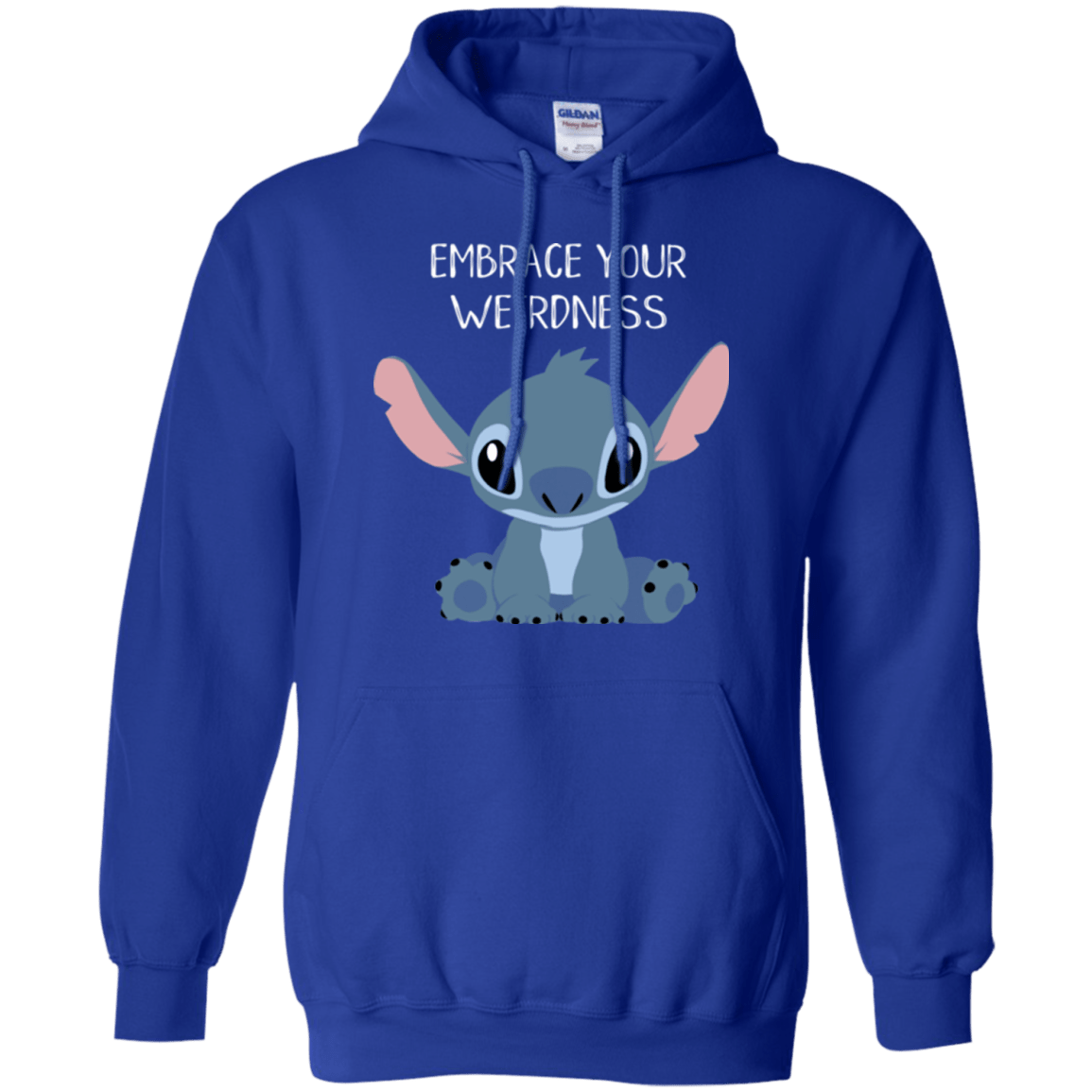 Sweatshirts Royal / S Embrace your weirdness Pullover Hoodie