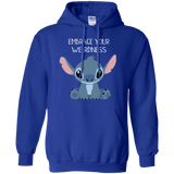 Sweatshirts Royal / S Embrace your weirdness Pullover Hoodie