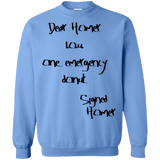 Sweatshirts Carolina Blue / S Emergency Donut Crewneck Sweatshirt