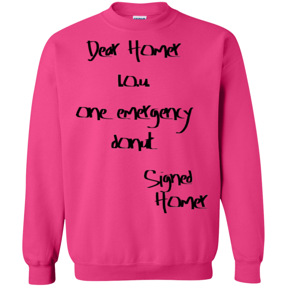 Sweatshirts Heliconia / S Emergency Donut Crewneck Sweatshirt
