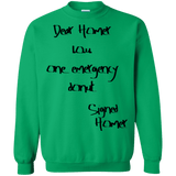 Sweatshirts Irish Green / S Emergency Donut Crewneck Sweatshirt