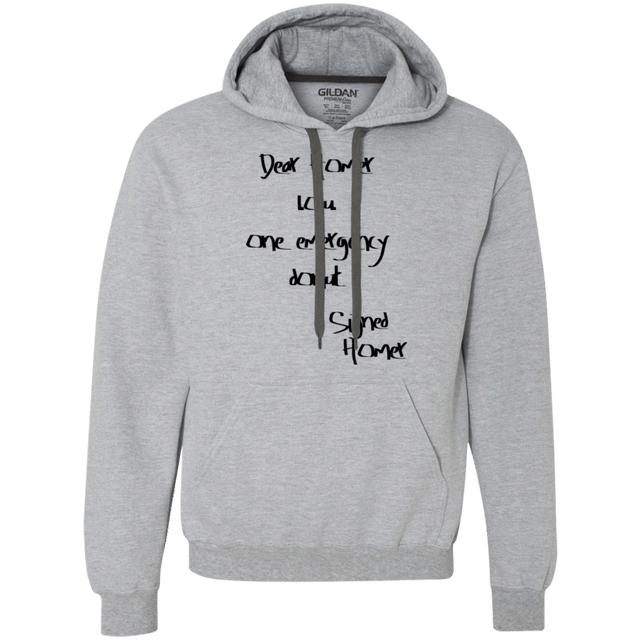Sweatshirts Sport Grey / S Emergency Donut Premium Fleece Hoodie