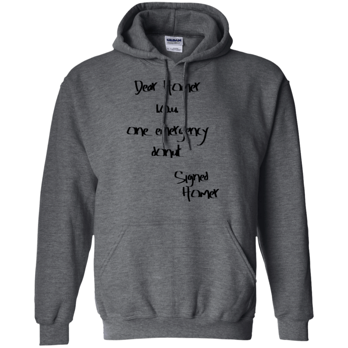 Sweatshirts Dark Heather / S Emergency Donut Pullover Hoodie