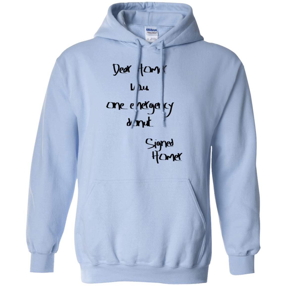 Sweatshirts Light Blue / S Emergency Donut Pullover Hoodie