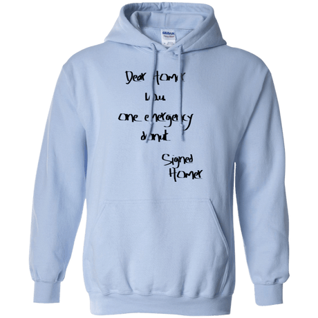 Sweatshirts Light Blue / S Emergency Donut Pullover Hoodie