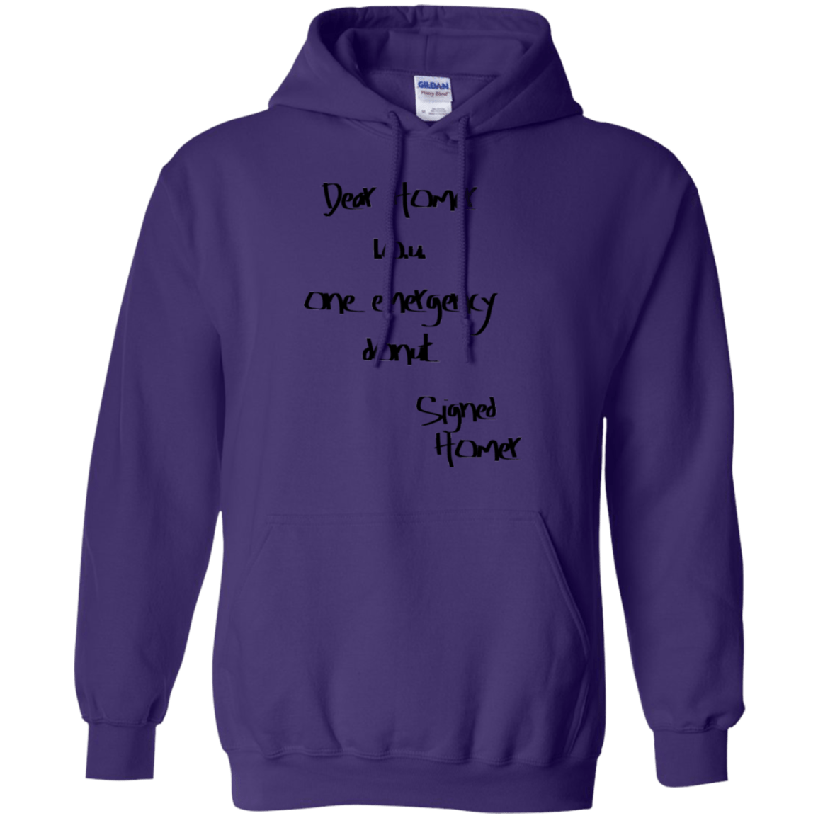 Sweatshirts Purple / S Emergency Donut Pullover Hoodie