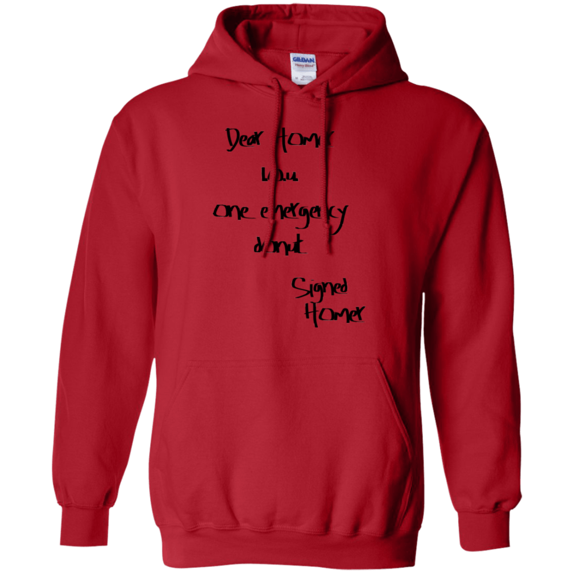 Sweatshirts Red / S Emergency Donut Pullover Hoodie