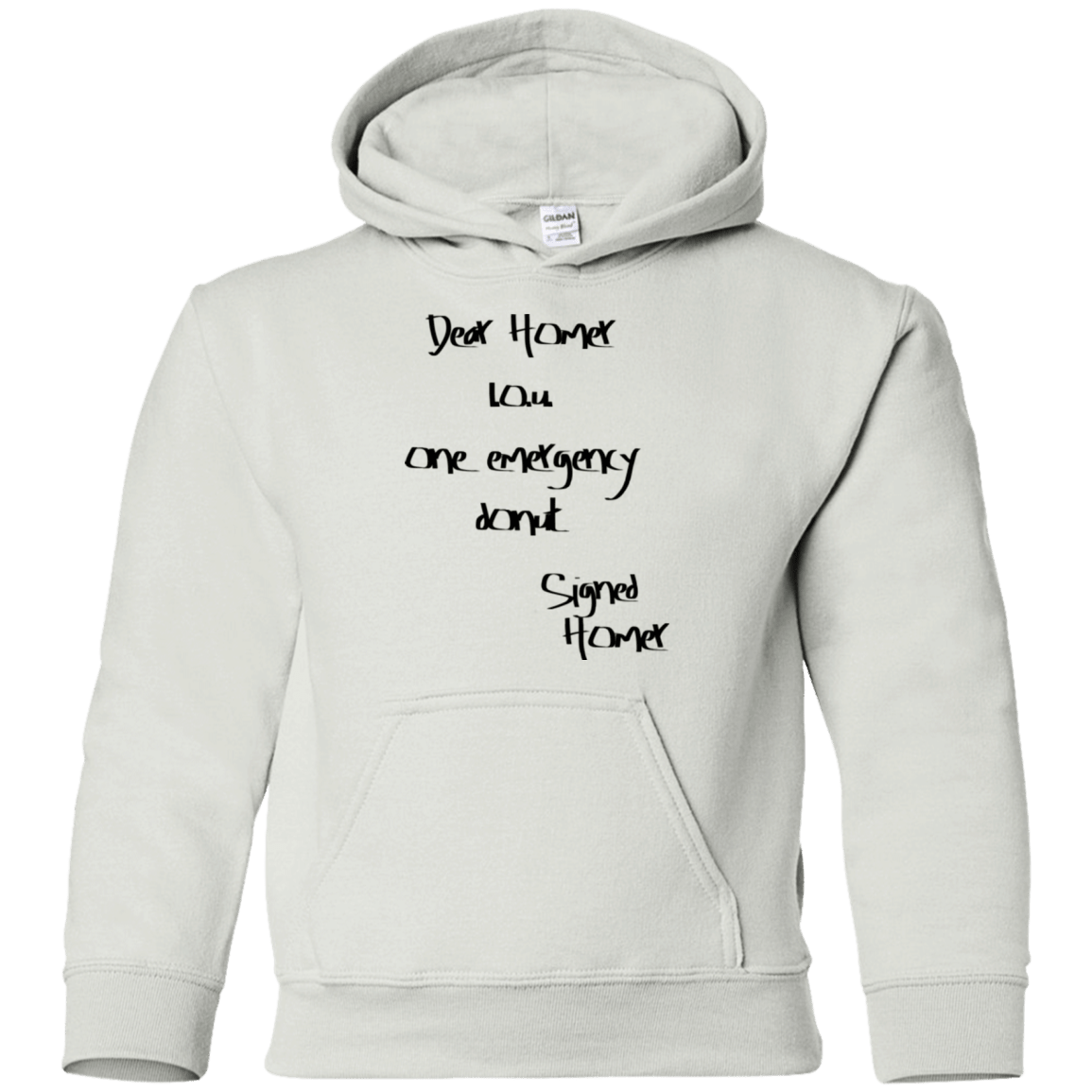 Sweatshirts White / YS Emergency Donut Youth Hoodie