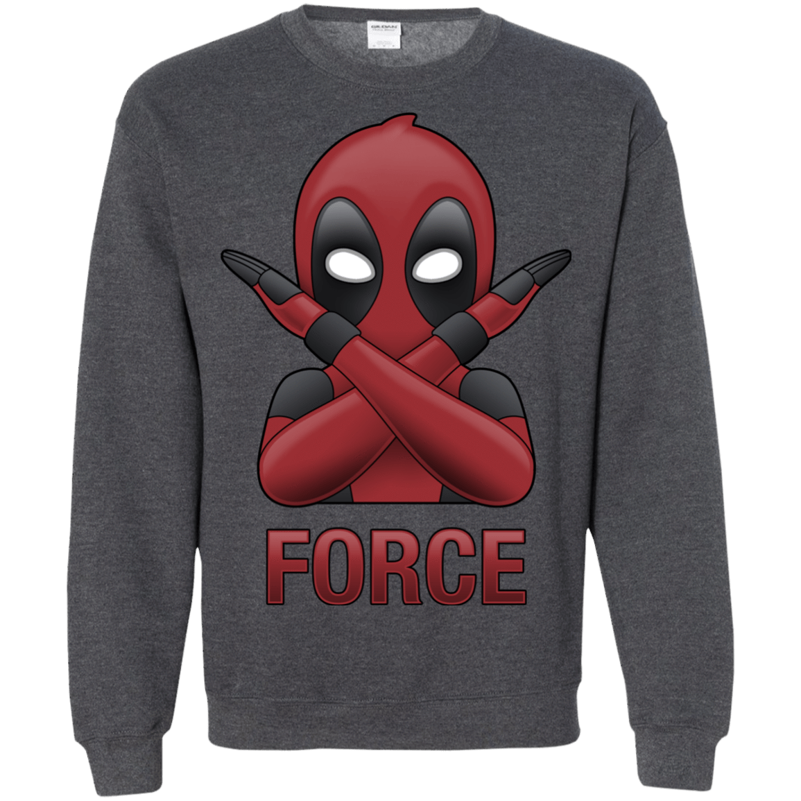 Sweatshirts Dark Heather / S Emoji DP Crewneck Sweatshirt