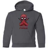 Sweatshirts Charcoal / YS Emoji DP Youth Hoodie