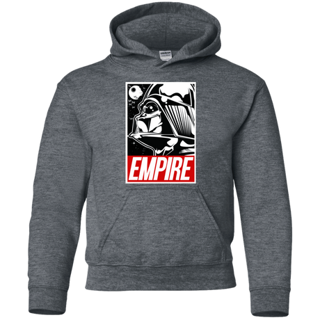 Sweatshirts Dark Heather / YS EMPIRE Youth Hoodie