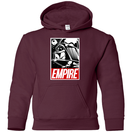 Sweatshirts Maroon / YS EMPIRE Youth Hoodie