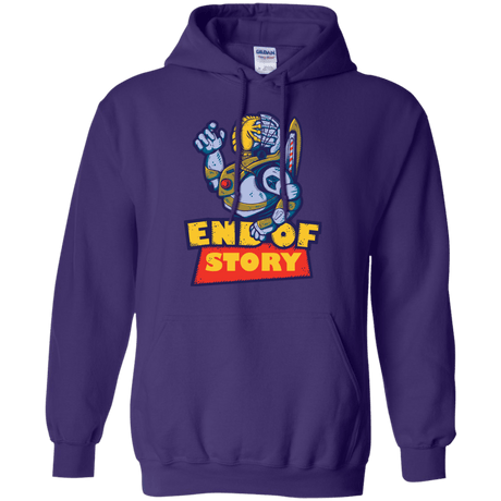Sweatshirts Purple / Small END OF STORY Pullover Hoodie