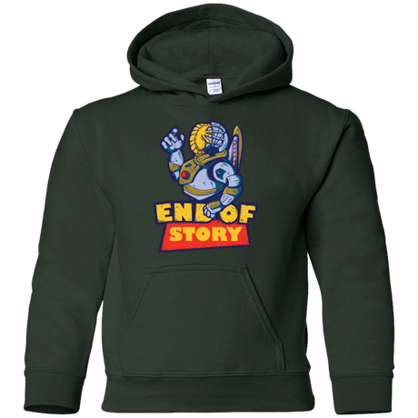 Sweatshirts Forest Green / YS END OF STORY Youth Hoodie