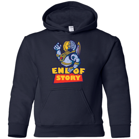 Sweatshirts Navy / YS END OF STORY Youth Hoodie