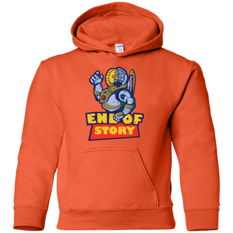 Sweatshirts Orange / YS END OF STORY Youth Hoodie