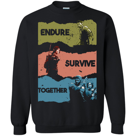 Sweatshirts Black / Small Endure Survive GBU Crewneck Sweatshirt